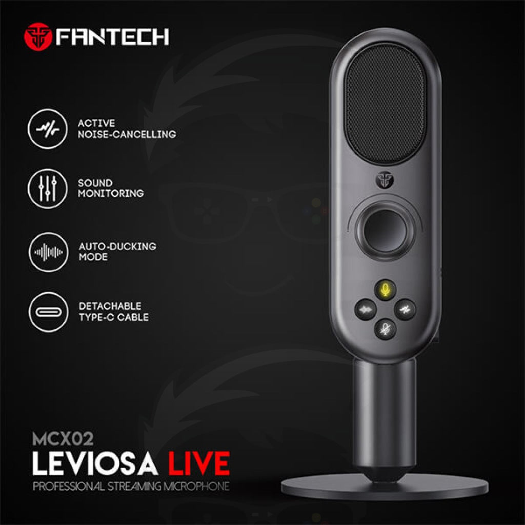 FANTECH LEVIOSA LIVE MCX02 PROFESSIONAL SMART MICROPHONE FANTECH LEVIOSA LIVE MCX02 PROFESSIONAL SMART MICROPHONE